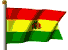 Bandera animada de Bolivia 