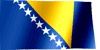 Bandera animada de Bosnia 2 