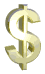 Imagen animada Simbolo del dolar 37 