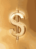 Imagen animada Simbolo del dolar 43 
