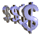 Imagen animada Simbolo del dolar 44 