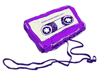 Imagen animada Cinta de cassette 09 