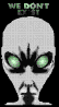 Imagen animada Cabeza de extraterrestre 31 