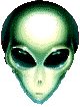 Imagen animada Cabeza de extraterrestre 47 