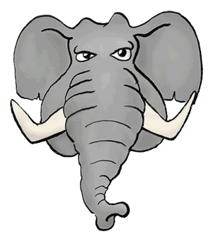 Gifs animados de Elefantes, animaciones de Elefantes