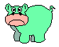 Imagen animada Hipopotamo 04 