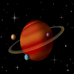 Imagen animada Saturno 03 