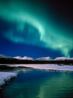 Imagen animada Aurora boreal 04 