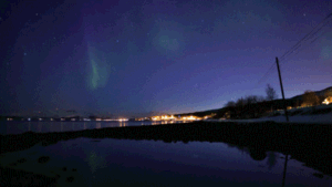 Imagen animada Aurora boreal 05 