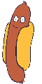 Imagen animada Hot Dog 01 