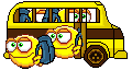 Emoticono animado Autobus 05 