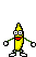 Emoticono animado Banana 19 