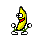 Emoticono animado Banana 42 