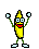 Emoticono animado Banana 46 