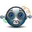 Emoticono animado Robot 05 