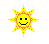 Emoticono animado Sol 01 