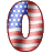 Letras bandera de America 01 
