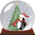 Imagen animada Bola de cristal en navidad 26 