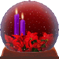 Imagen animada Bola de cristal en navidad 29 