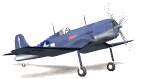 Imagen animada Avion Chance Vought F4U Corsair 01 