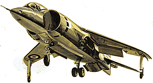 Imagen animada Avion Harrier 05 