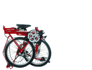Imagen animada Bicicleta plegable 01 