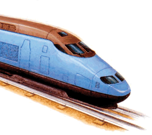 Imagen animada Tren de alta velocidad 03 